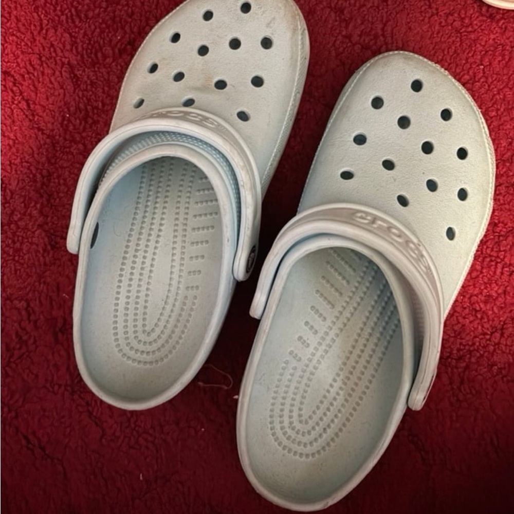 CROCS  Slip-On Sandals - Light Blue